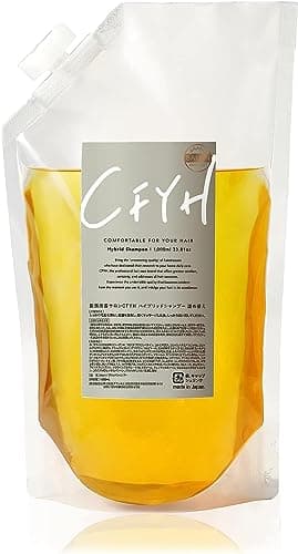 [詰替大容量1,000ml] 髪質補修サロンCFYH オールインワン アミノ酸 リンスインシャンプー ノンシリコン くせ毛 エイジングケア 日本製