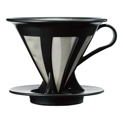 HARIO(ハリオ) ドリッパー カフェオール コーヒー ドリップ 1~4杯用 ブラック CFOD-02-B