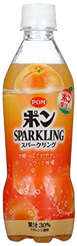 POM(ポン) えひめ飲料 スパークリング 410ml ×24本
