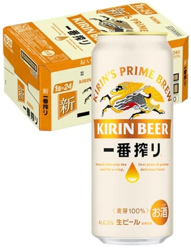 一番搾り キリン ビール500ml×24本 生ビール