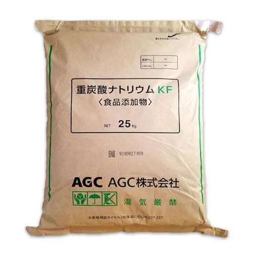 NICHIGA(ニチガ) AGC 重曹 25kg KF 食品用 食品添加物 炭酸水素ナトリウム 国産重曹 TK7 -HKO