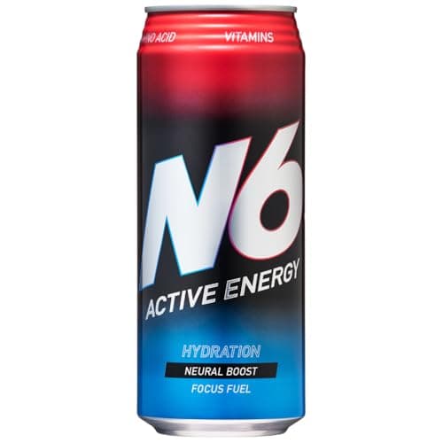 N6 エナジードリンク 500ml × 24本 [大容量500ml カフェイン100mg配合 一本当たり55Kcal コスパ エナドリ エヌシックス ]