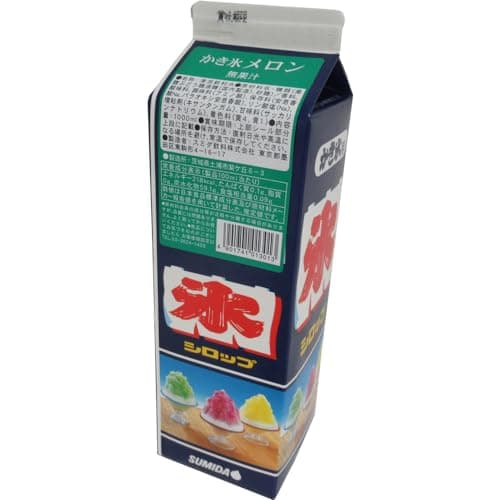 スミダ飲料 かき氷 メロン 1000ml