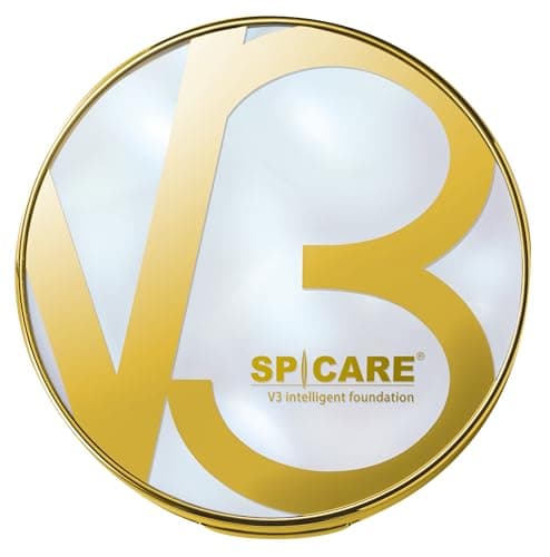 【公式】V3 intelligent foundation V3 インテリジェント ファンデーション SPICARE スピケア SPF50 PA++++ 15g 本体 パフ付き サロン専売品