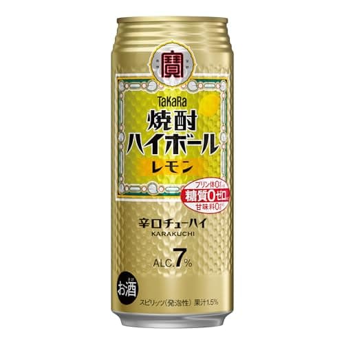 タカラ 焼酎ハイボール レモン [ チューハイ 500mlx24本 ]