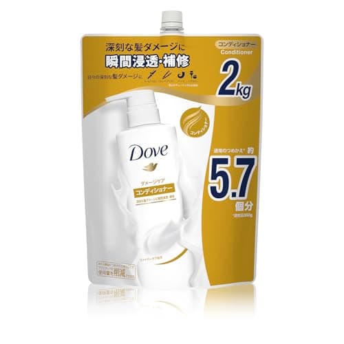 Dove コンディショナー(トリートメント) 詰め替え 大容量 2kg ダメージケア 【Amazon.co.jp限定】
