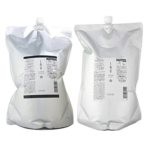 【業務用/詰替え2500mL×2】ルベル LebeL イオ セラム シャンプー＆トリートメント 大容量セット｜クセ毛・乾燥ケア用・シリコーンフリー・グリーンナッツオイル配合