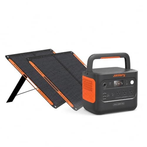 Jackery Solar Generator 2000 New V2 2048Wh ポータブル電源 100W ソーラーパネル 2枚 3点セット ソーラーチャージャー 1.8時間満充電 リン酸鉄 10年長寿命 バッテリー 定格出力2200W 瞬間最大4400W 家庭用 アウトドア用 防災 車中泊 UPS機能 アプリ遠隔操作 純正弦波 AC100V 50Hz/60Hz対応 [型番:JE-2000F]