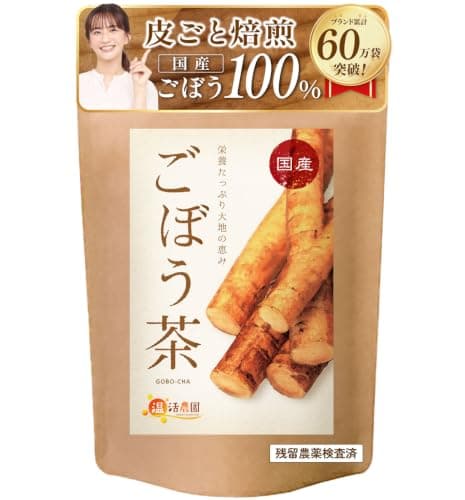 温活農園 ごぼう茶 国産 ティーバッグ 水出し 可 2g×40包 ゴボウ茶
