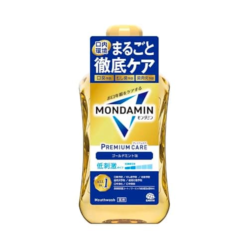 モンダミン プレミアムケア ゴールドミント マウスウォッシュ 洗口液 1000mL 低刺激 口臭 むし歯 歯肉炎 予防 医薬部外品