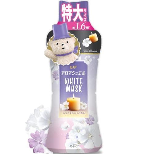 レノア アロマジュエル お洗濯の香り付けビーズ ホワイトムスクの香り 本体 特大 700mL