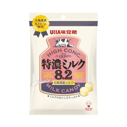 味覚糖 特濃ミルク8.2北海道産ミルク 88g×6袋