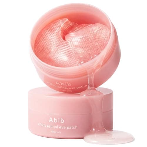 Abib PDRNレチナールアイパッチ 60枚｜ナイアシンアミド 超低分子コラーゲン｜ハイドロゲル アイマスク｜目元ケア 目元パック