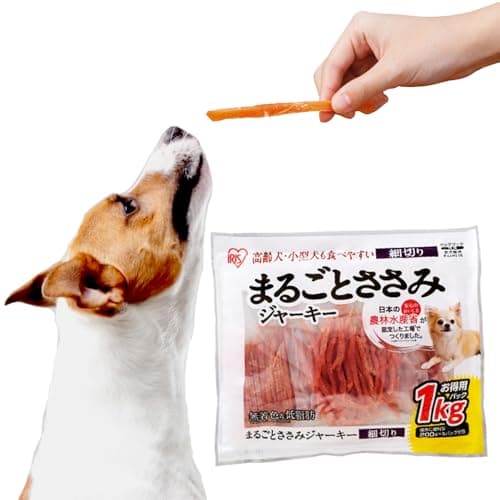 アイリスオーヤマ まるごとささみジャーキー 細切り 1kg P-IJ-HS1K