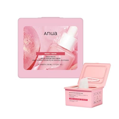 ANUA(アヌア) 桃ナイアシンセラム デイリーマスクパック (30枚入り) フェイスマスク スキンケア【公式・正規品】