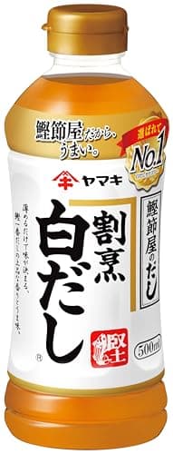 ヤマキ 割烹白だし500ml×4本