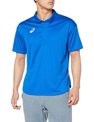 [アシックス] トレーニングウエア ジャポニズム ポロシャツ 2033A794 ブルー 日本 M (日本サイズM相当)