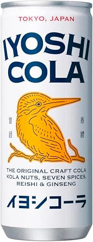 伊良コーラ(イヨシコーラ) クラフトコーラ 缶 250ml/30本 | コーラの実と7種のスパイス 高麗人参配合 天然素材100% 国産 リラクゼーションドリンク エナジードリンク エナドリ