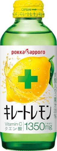 キレートレモン 155ml 24本瓶（6本×4パック）ポッカサッポロ