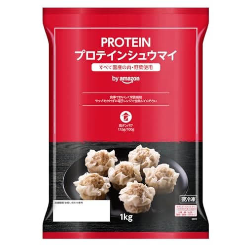 [冷凍] by Amazon 味の素 PROTEIN プロテインシュウマイ 1kg 高タンパク 17.6g/100g当たり