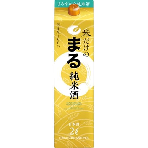 白鶴 サケパック 米だけのまる 純米酒 [ 日本酒 兵庫県 2000ml ]