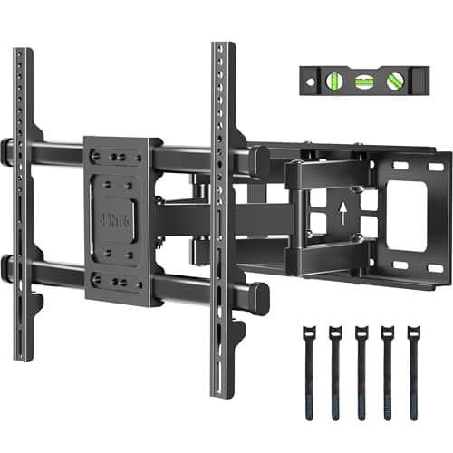 BONTEC テレビ壁掛け金具 32～75インチ対応 デュアルアーム式 フルモーション 耐荷重60kg VESA600×400mm
