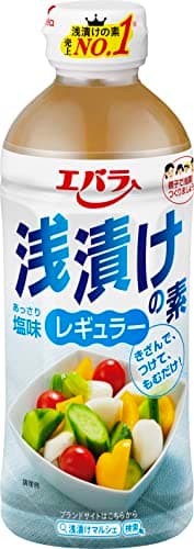 [ エバラ ] 浅漬けの素 レギュラー 500ml ×3本（ 浅漬け 甘酢 酢 お酢 ）