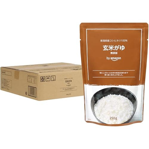by Amazon 玄米がゆ 250ｇ 20個入 新潟県産コシヒカリ100％使用