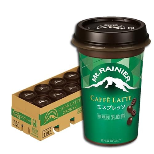 マウントレーニア カフェラテ エスプレッソ 240ml 10本 コーヒー カフェオレ 飲み物 クール便 森永乳業