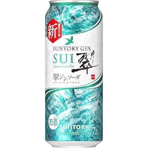 翠ジンソーダ 500ml×24本 [チューハイ 酎ハイ 缶チューハイ][翠 スイ すい SUI スイジンソーダ]