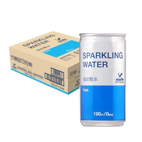 神戸居留地 強炭酸水 190ml 30本 缶 無糖 割材 スパークリングウォーター 飲みきり サイズ 業務用 ハイボールに 炭酸水 ソーダ
