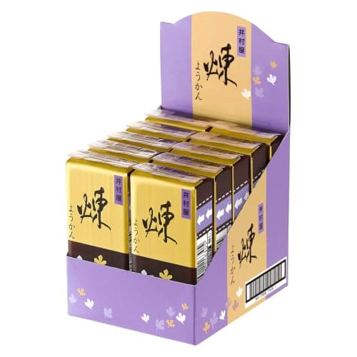 井村屋 58gミニようかん 煉 58g×10個【個包装】【食べ切り】【補給食】【エネルギー】【スポーツ】【間食】