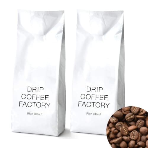 ドリップコーヒーファクトリー リッチ ブレンド コーヒー 豆 のまま リッチブレンド 1kg 500g×2袋