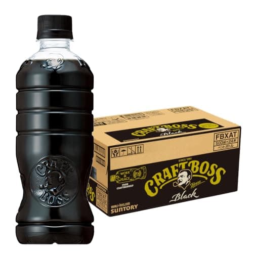 BOSS(ボス) サントリー クラフトボス ブラック ラベルレス コーヒー 500ml ×24本 まとめ売り実施中