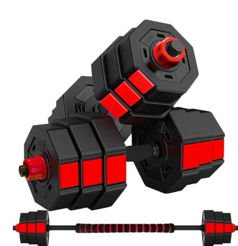 Wout バーベルにもなる ダンベル 5kg 10kg 15kg 20kg ２個セット (15kg×2個)