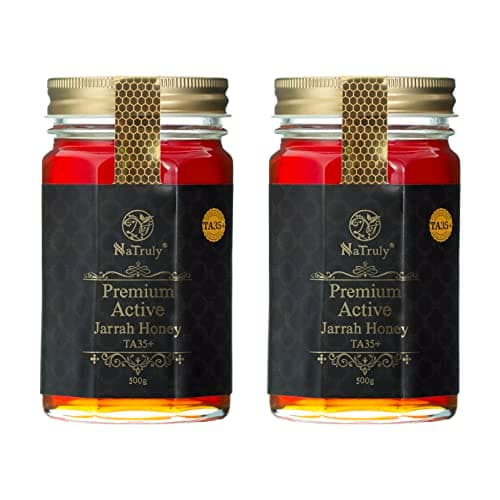 NaTruly（ナトゥリー） 正規品 ジャラハニー TA35+ 500g×2個 瓶 ジャラ 蜂蜜 非加熱 生はちみつ Honey 国内加工