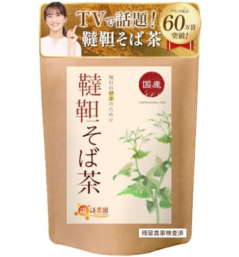 温活農園 韃靼そば茶 国産 ティーバッグ 【大容量 4g×40包】 そば茶 蕎麦茶 茶葉 だったんそば茶