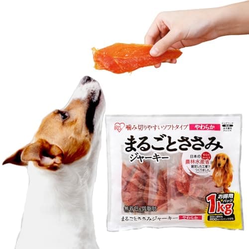 アイリスオーヤマ まるごとささみジャーキー ソフト 1kg P-IJ-S1K