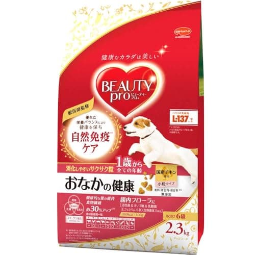 ビューティープロ ドッグ おなかの健康 1歳から ドッグフード チキン -