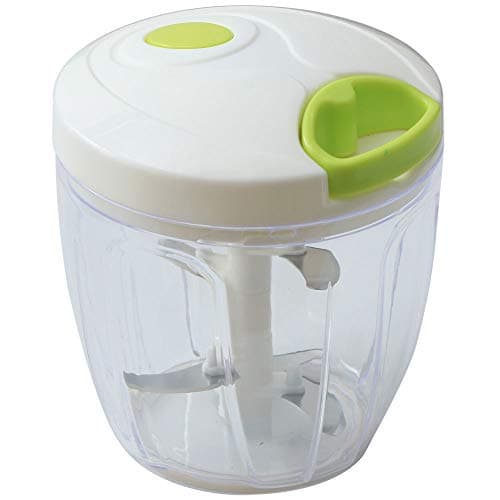 アイリスプラザ みじん切り器 900ml ふたも洗える ホワイト カッター 混ぜ器付き 細かさも思うがままに調整 後片付けも簡単 まるごと洗える 玉ねぎ にんにく にんじん 時短 フードプロセッサー CTC-A370