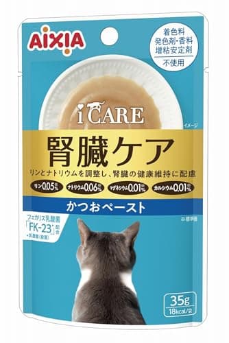 i CARE アイケア 腎臓ケア かつおペースト 35g 12個入り