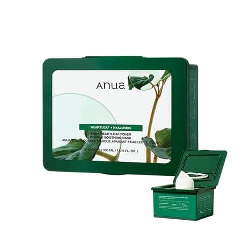 ANUA(アヌア)ドクダミトナー ダブルスージングマスクパック (30枚入り) フェイスマスク スキンケア【公式・正規品】