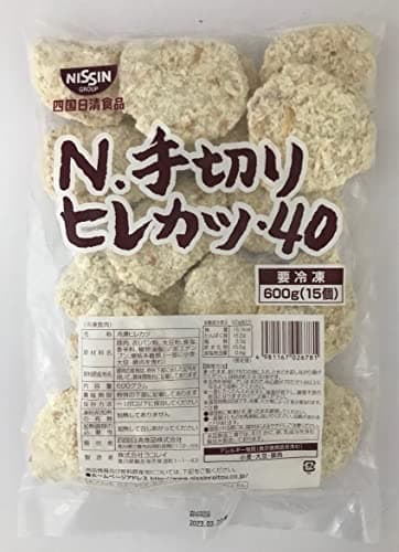[冷凍] 四国日清 手切りヒレカツ 600g×2袋 大容量 業務用 ひれかつ 簡単調理 油調 弁当 夜ご飯