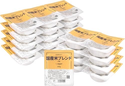 by Amazon パックご飯 国産米 200g×24個 低温製法米