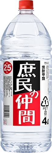 合同酒精 庶民の仲間 25% [ 焼酎 25度 日本 4000ml ]