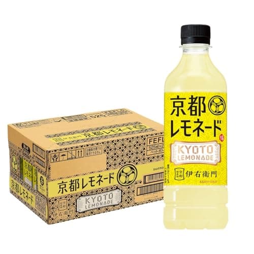 サントリー 伊右衛門 京都レモネード 手売り用 525mlペットボトル×24本入