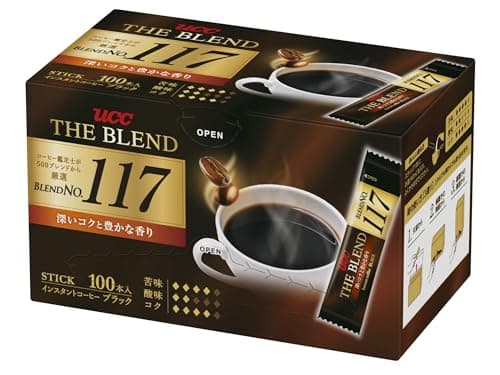 ザ・ブレンド UCC 117 スティックコーヒー 100本【インスタントコーヒー】【EC限定】