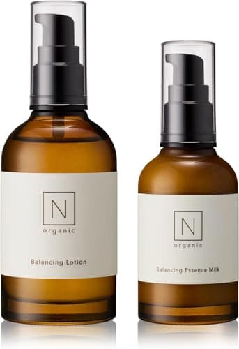 【2本5役の時短ケア】N organic Basic スキンケア2点セット 化粧水 赤CICA乳液 約2ヶ月分 保湿 肌荒れ 敏感肌 柑橘系の香り