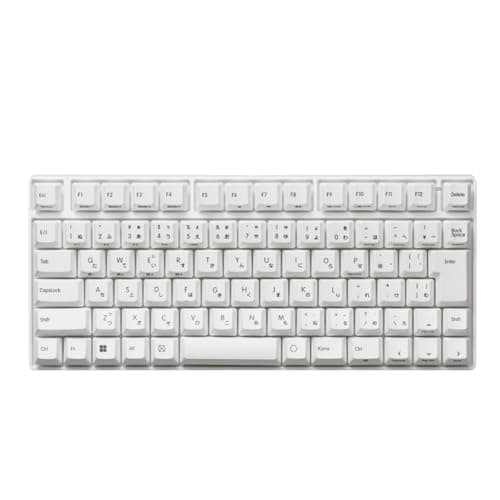 REALFORCE RC1 キーボード 70% ホワイト 日本語配列 キー荷重 30g Bluetooth 有線 バッテリー コンパクト C1HJ23
