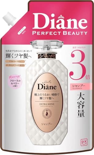 Diane(ダイアン) 【大容量】シャンプー [ツヤ髪] フローラル&ベリーの香り DX エクストラシャイン 詰め替え 1000ml